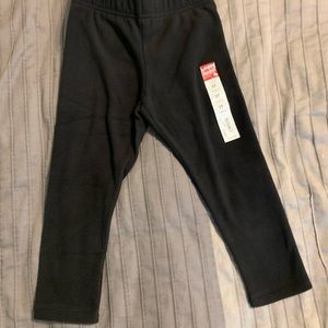 Jumping beans girls micro fleece leggings
